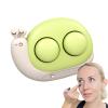 Dorugage Lens Cleaner Case,2 in 1 Electric Lens Washer, Compact Lens Case | Soft Lens Holder Travel Case, Portable Storage Box for Home and Travel view 1
