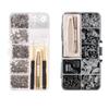 2 boxes eyeglass repair kit with screws and nose pads watches and sunglasses glass glasses screws repair kit tightening kit view 1
