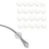 10 Pairs Glasses Ear Grips,Clear Glasses Ear Cushions,Anti Slip Glasses Grips Behind Ears,Soft Silicone Glasses Ear Grips,for Kids and Adults Sunglasses,Eyeglasses,Sport Eyewear(14mm) view 1