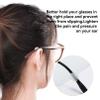 10 Pairs Glasses Ear Grips,Clear Glasses Ear Cushions,Anti Slip Glasses Grips Behind Ears,Soft Silicone Glasses Ear Grips,for Kids and Adults Sunglasses,Eyeglasses,Sport Eyewear(14mm) view 3