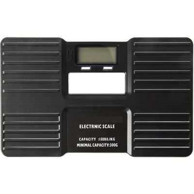 High Accuracy Portable Mini Bathroom Scale Highly Accurate Digital Weighing Machine for People Red Backlight Multi-functional Body Scale Multi-purpose