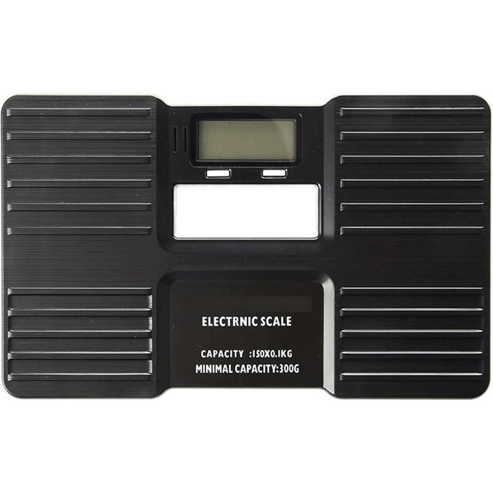 High Accuracy Portable Mini Bathroom Scale Highly Accurate Digital Weighing Machine for People Red Backlight Multi-functional Body Scale Multi-purpose