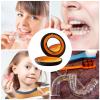 Generico Retainer Case, Retainer Box - Night Mouth Guard for Partial Dentures | Thin Container Latch Partial Container Mouth Protection Case Retainer Organizer view 4