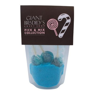 Blue Raspberry Dip n' Lick Sherbet Lollies