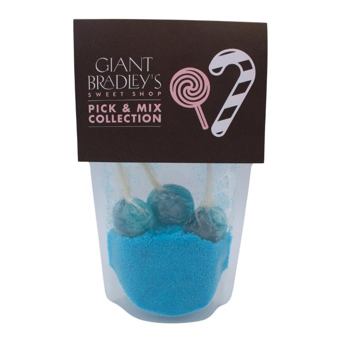 Blue Raspberry Dip n' Lick Sherbet Lollies