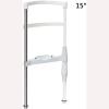 MObyat Optometry Lifting Chin Bracket, Chin Rest Forehead Support Optometry Accessories with Adjustment Knob, Height: 610mm/Lifting Distance: 95mm/Distance From Chin Rest To Head Rest: 270-400mm view 2