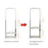 MObyat Optometry Lifting Chin Bracket, Chin Rest Forehead Support Optometry Accessories with Adjustment Knob, Height: 610mm/Lifting Distance: 95mm/Distance From Chin Rest To Head Rest: 270-400mm view 3