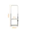 MObyat Optometry Lifting Chin Bracket, Chin Rest Forehead Support Optometry Accessories with Adjustment Knob, Height: 610mm/Lifting Distance: 95mm/Distance From Chin Rest To Head Rest: 270-400mm view 4