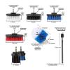 24 Piece Power Cleaning Brush Attachment Set Scrub Brush With Extend Long Attachment For Tile Sealants Bathtub Sinks Floor Wheel view 3