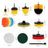 46 Piece Cleaning Brush Set With Scrubber And Detailing Extended Reach Attachment For Tiles Grout Car Detail view 3