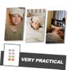 FOMIYES 4pcs Gel Cooling Eye Mask for Eyes Hot and Cold Compress Blindfold Sleep Mask view 4