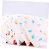 Abaodam 4pcs Nutrition Towel Saliva Towel Feeding Soft Cotton for Face Newborn Use Random Color view 4