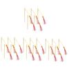 minkissy 4 Sets 5pcs 5-Piece Removal Tool Set Sturdy Ear Cleaning Spoons Non-Slip Design for Home and Cleaner view 4