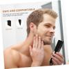 FOMIYES 2pcs Professional Mustache Pencil Beard Filler Pen Brush for Men Facial Hair Styling Compact Easy to Carry view 3