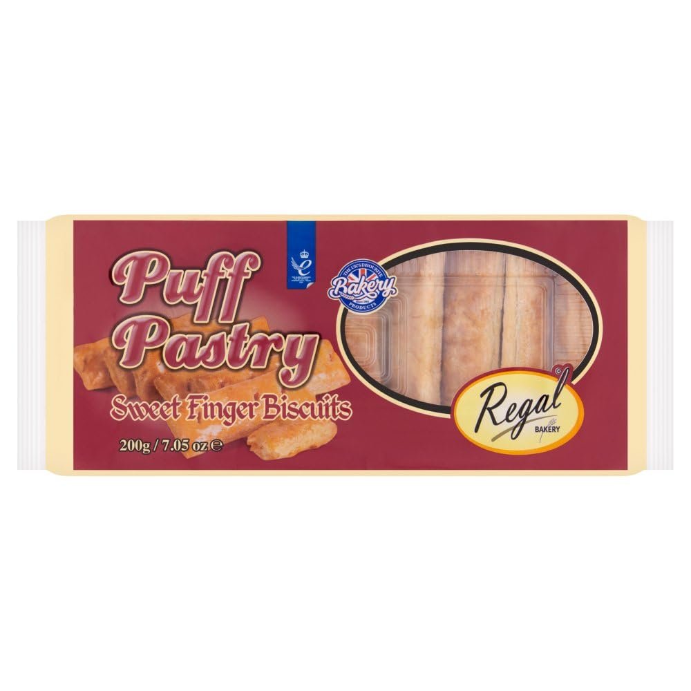Bakery Puff Pastry Sweet Finger Biscuits 200g  Pack of 1