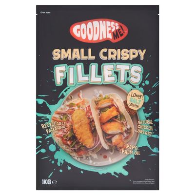 Goodness Me! Small Crispy Fillets 1kg 1Kg  10