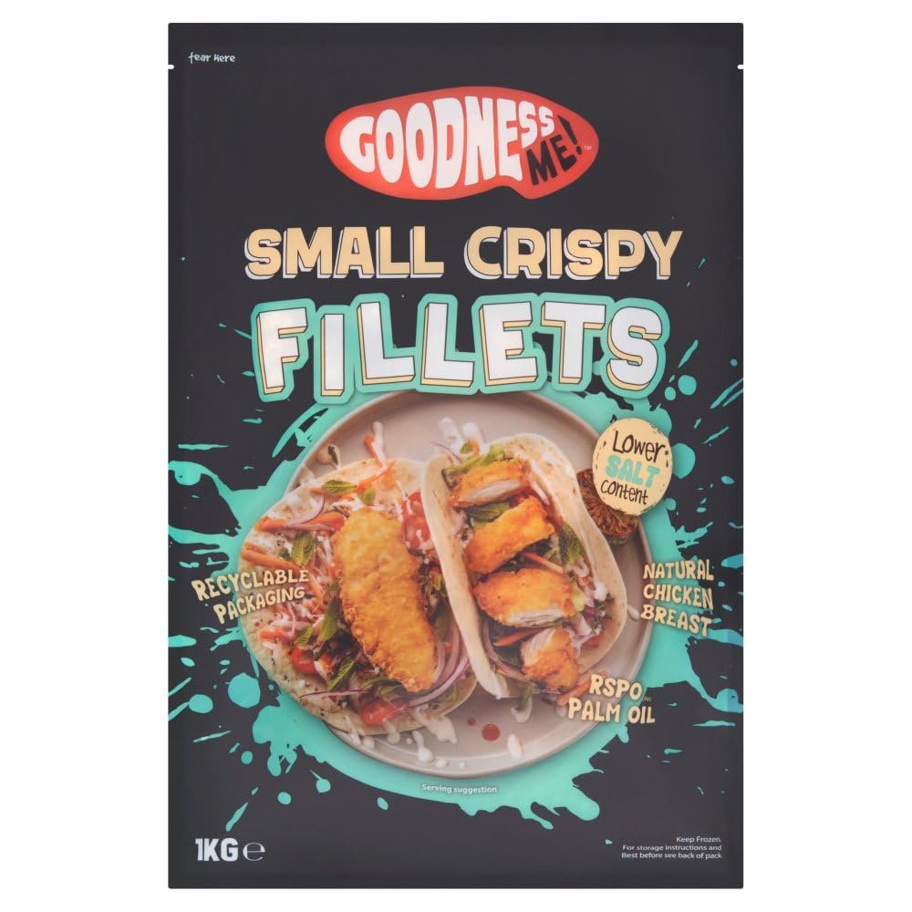 Goodness Me! Small Crispy Fillets 1kg 1Kg  10