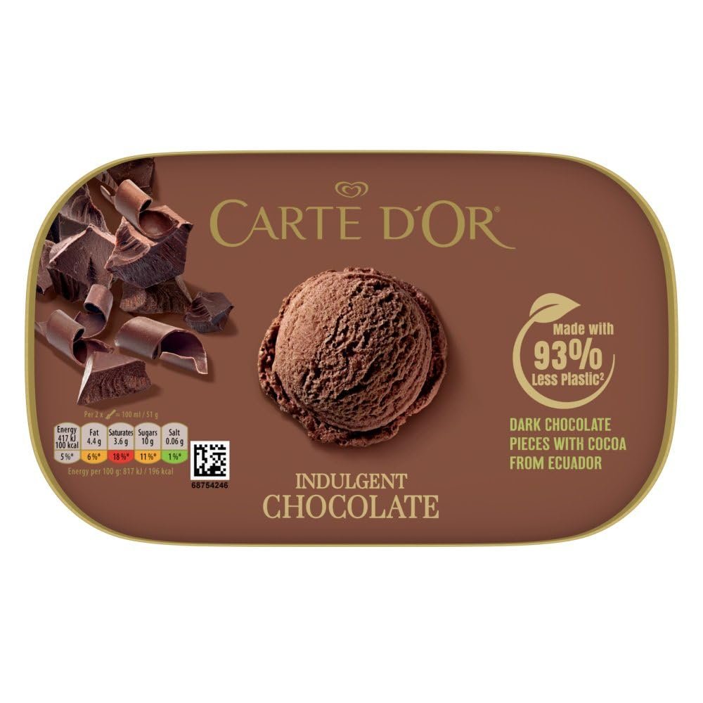 Ice Cream Dessert Indulgent Chocolate 900 ml 900ml 6