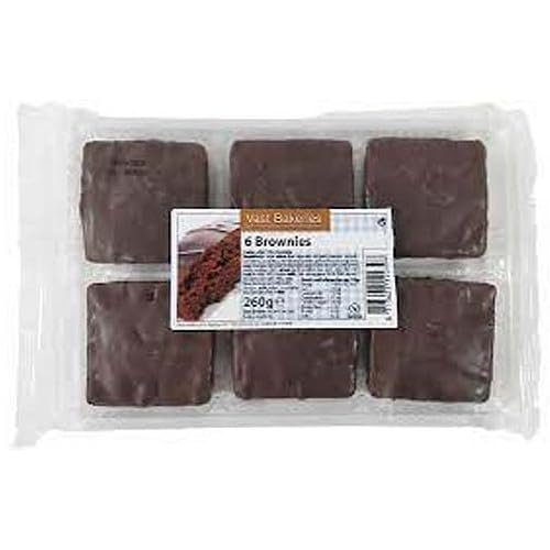 Cabico Brownies 6pack 260g  Pack of 1