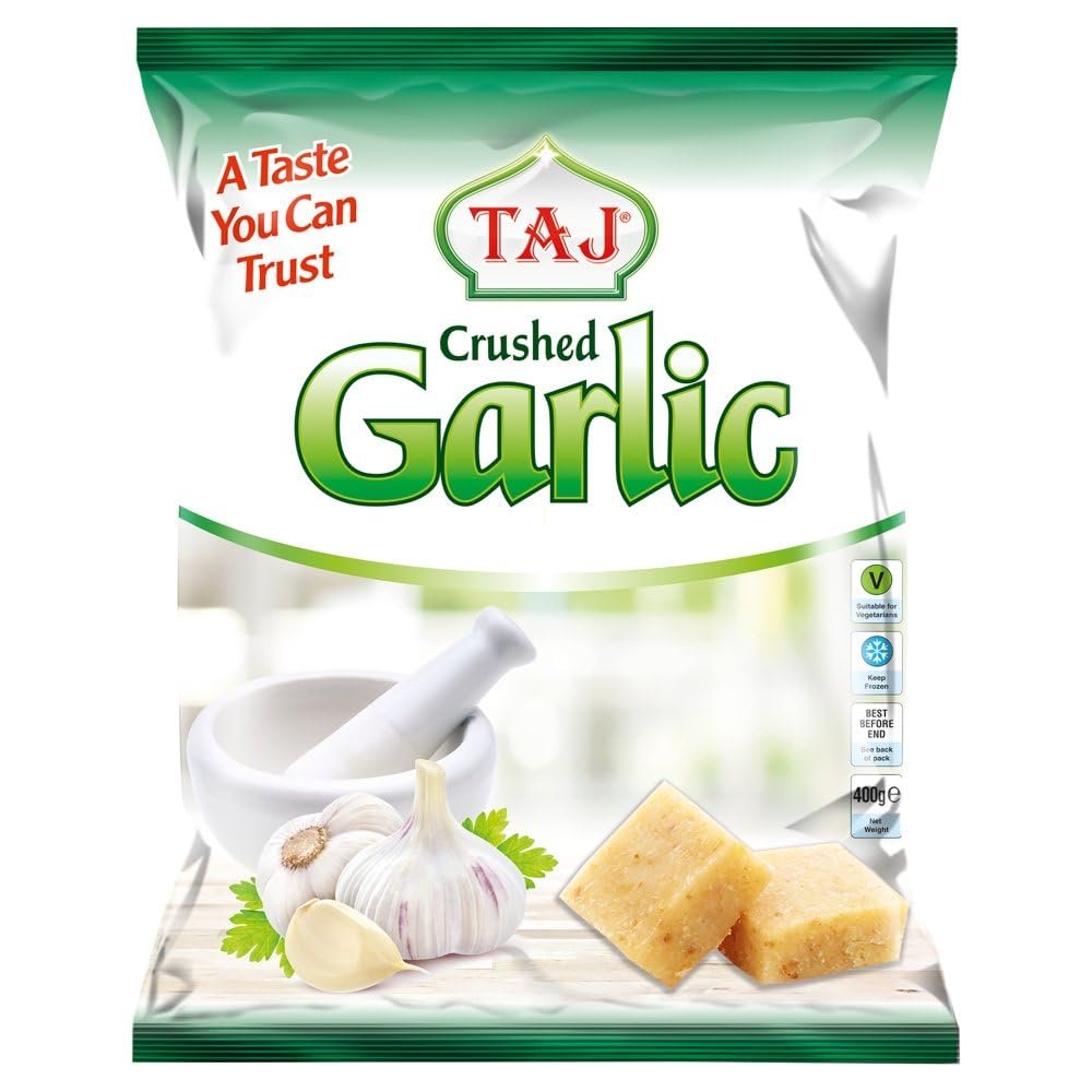 Taj Crushed Garlic 400g 400g 10