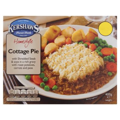 Kershaws Homestyle Cottage Pie 400g 400g 12