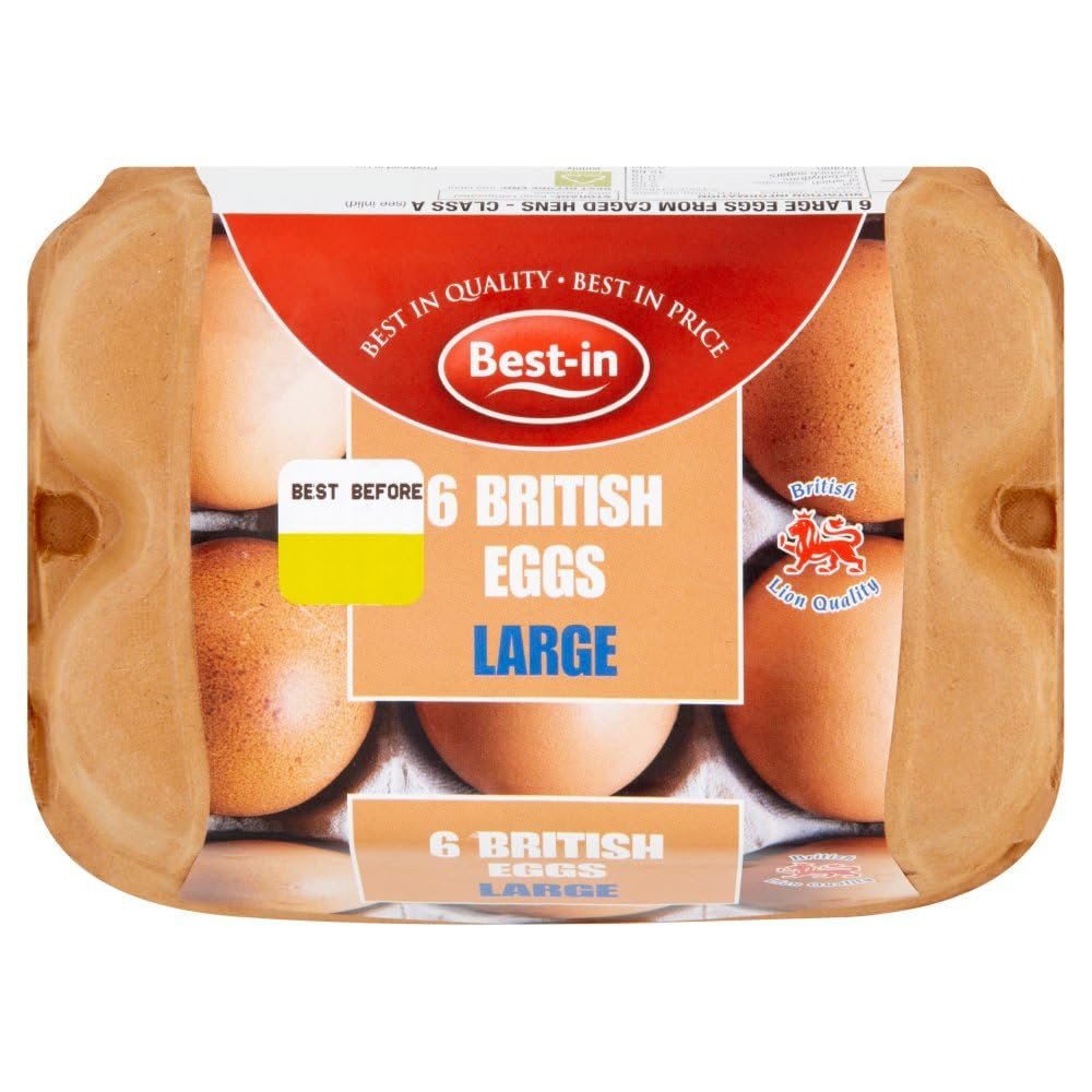 Best-in 6 British Eggs Large 6s 16