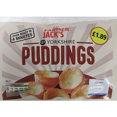 F/Jack Yorkshire Puddings PMP 1.89 12s 12s  12