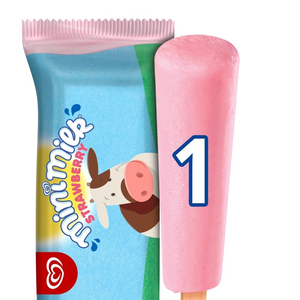 Wall's Mini Milk Strawberry Ice Cream 35ml 35ml  44  1