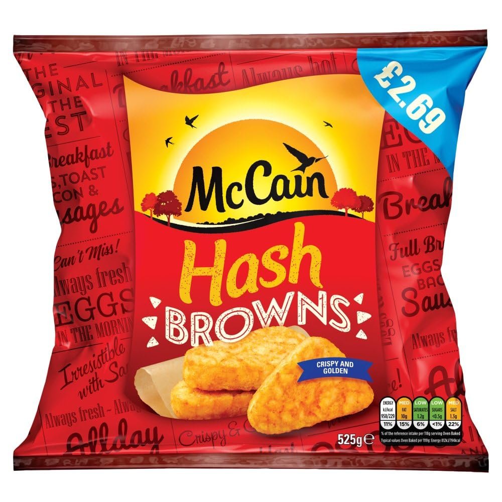 Hash Browns 525g 525g  Pack of 1