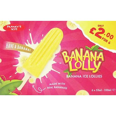 Franco Banana PM 2 6pk x Pack of 1
