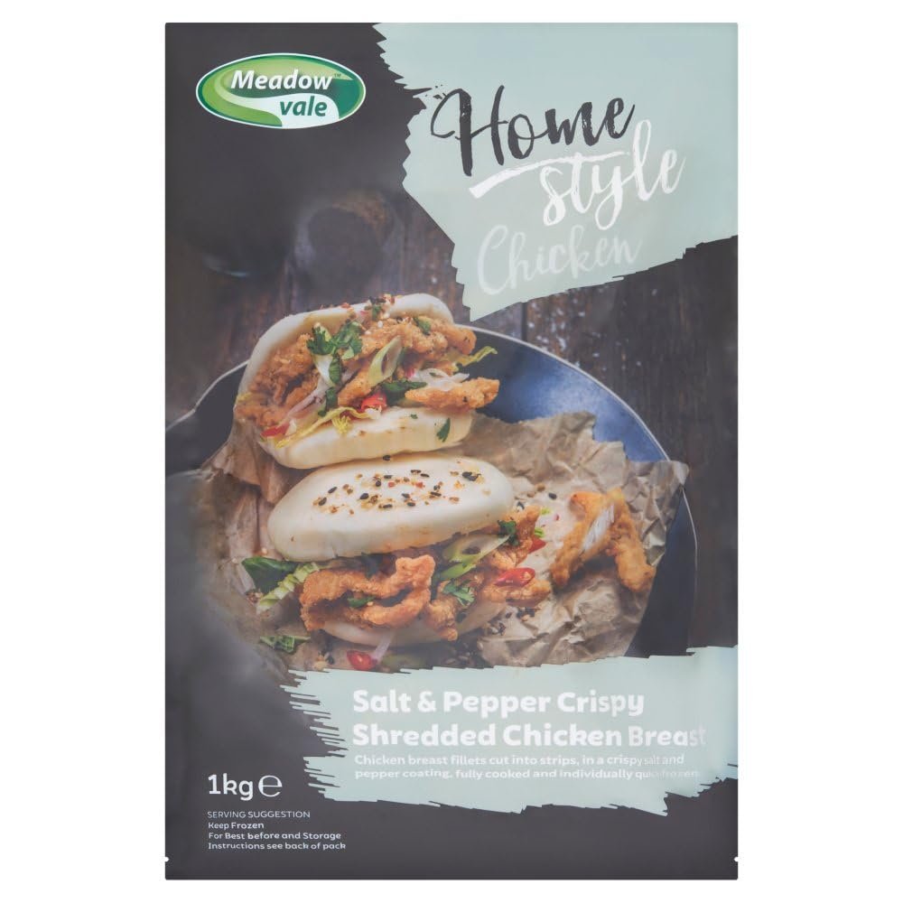 Meadow Vale Salt & Pepper Crispy Shredded Chicken Breast 1kg 1Kg  1