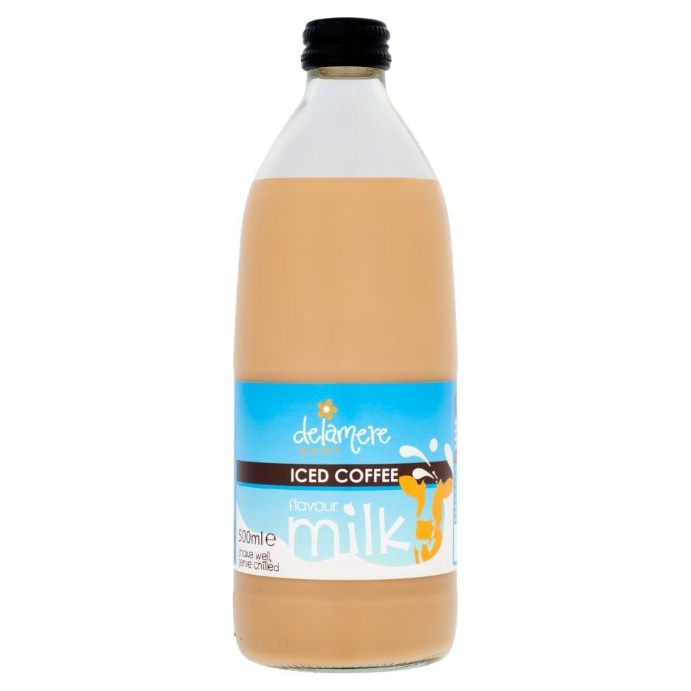 Delamere Dairy Iced Coffee Flavour Milk 500ml  Pack of 1