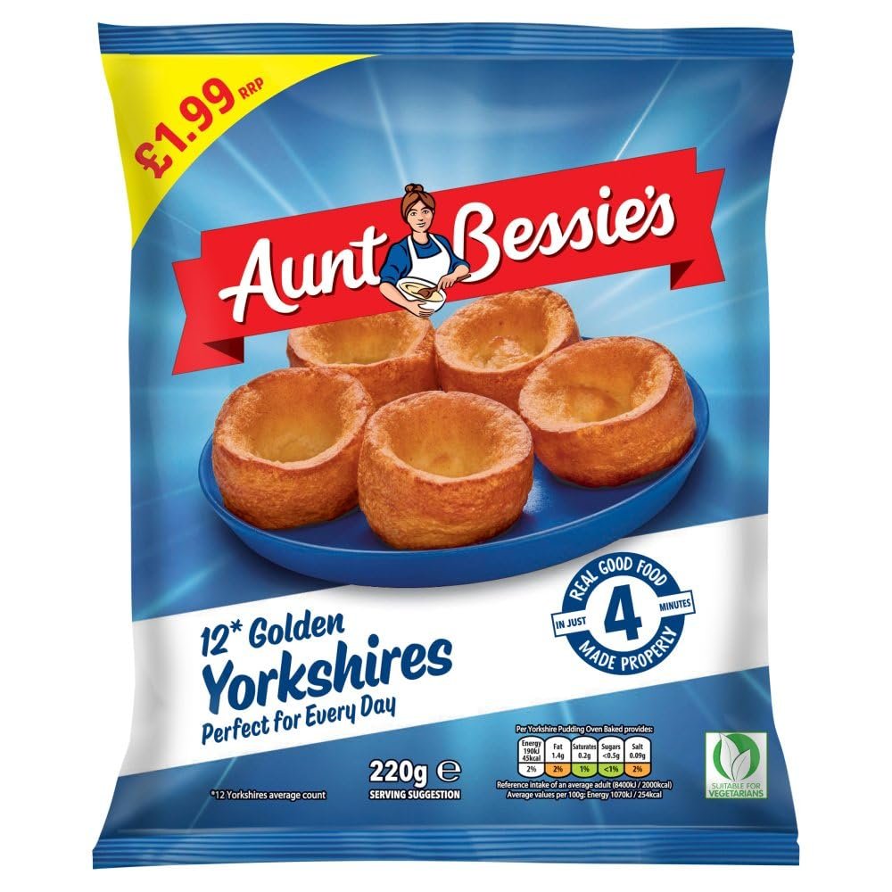 12 Golden Yorkshires 220g x Pack of 1