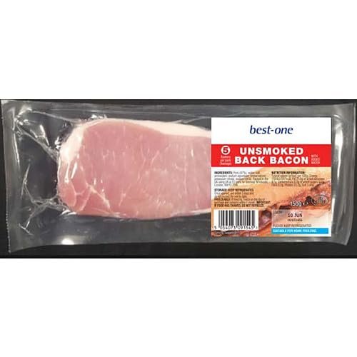 Bestone Essentials Unsmoked Back Bacon 150g 6 8