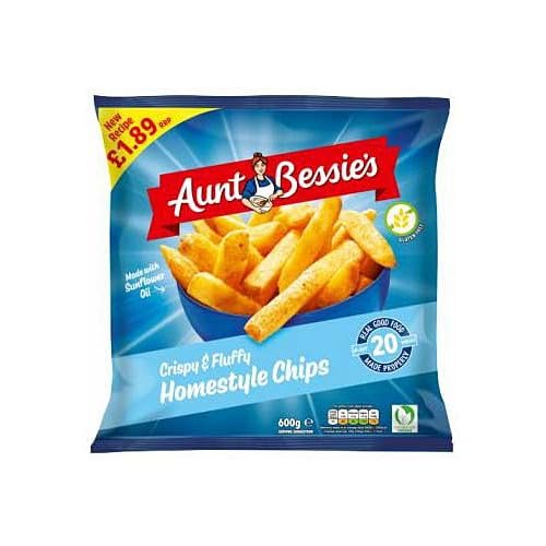 Crispy & Fluffy Homestyle Chips 600g 600g  8