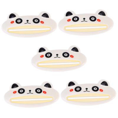 minkissy 5pcs Toothpaste Dispenser Squeezer Tube for Niacinamide Arm Hammer Bathroom