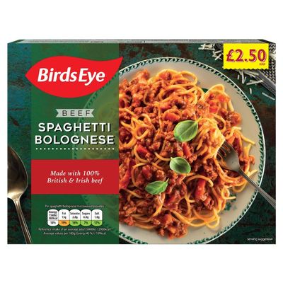 Birds Eye Beef Spaghetti Bolognese 340g 340g 6