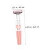 Beatifufu Electric Women Hair Trimmer Rechargeable Pink Body Hair Removal for Legs and Underarms for Ladies view 2
