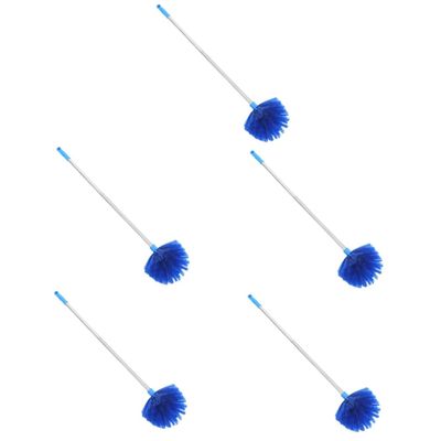 iplusmile 5pcs Spider Web Duster Adjustable Extension Pole Outdoor Cobweb Duster Ceiling Fan Cleaner Extendable Cobweb Brush Dust Removal Rod for High Ceilings and Fans