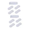 minkissy 2sets Toilet Seat Accessories Non-Slip Cover Bumpers Self-Adhesive Pads for Surface Protection 5pcs*2 view 1