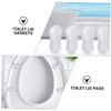 minkissy 2sets Toilet Seat Accessories Non-Slip Cover Bumpers Self-Adhesive Pads for Surface Protection 5pcs*2 view 3