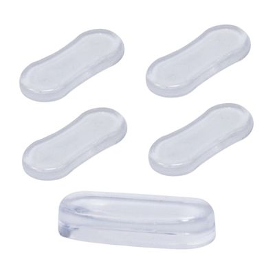 FOMIYES 10pcs Mute Toilet Lid Silicone Pu Pad Self-Adhesive Cushioning Pads for Home Toilet Cover Bumpers Lid Cushioning