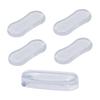 FOMIYES 10pcs Mute Toilet Lid Silicone Pu Pad Self-Adhesive Cushioning Pads for Home Toilet Cover Bumpers Lid Cushioning view 1