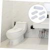 FOMIYES 10pcs Mute Toilet Lid Silicone Pu Pad Self-Adhesive Cushioning Pads for Home Toilet Cover Bumpers Lid Cushioning view 2
