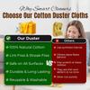 Yellow Dusters Cleaning Cloths 100% Cotton 35 x 45cm Lint Free Cloths for Oiling Wood Dusters for Cleaning Window, Car Duster, Multi-Surface Cleaner Dusting Cloth, Kitchen Duster Cloth ((Pack of 4)) view 4