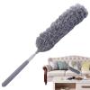 Quzente Telescoping Duster | Retractable Dust Brush Cleaner | Cobweb Duster with Telescoping Pole, Spider Web Brush & Ceiling Duster for Blinds Furniture view 1