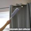 Quzente Telescoping Duster | Retractable Dust Brush Cleaner | Cobweb Duster with Telescoping Pole, Spider Web Brush & Ceiling Duster for Blinds Furniture view 4