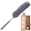 Extendable Duster | Reusable Fiber Duster Flexible Dusting Brush,Flexible and Bendable Cleaning Tool, Cobweb and Ceiling Duster with Ergonomic Telescoping Pole for Car, Furniture view 1