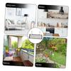 JECOMPRIS 2pcs Black Iron Hanging Rack Multifunctional Indoor Outdoor Plant Stand Balcony Flowerpot Holder Multi-layer Storage Shelf for Succulent Plants and Office Desk view 3