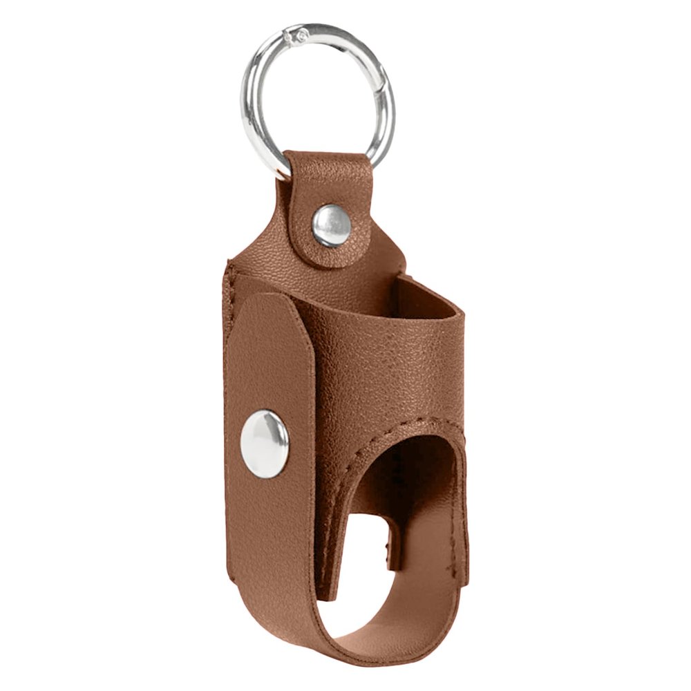 Inhaler Case Keychain | with Metal Buckle Inhaler Spacer Holder Handy - Handy, Lightweight, and Protective PU Storage Bag for Daily Use, School, and Travel